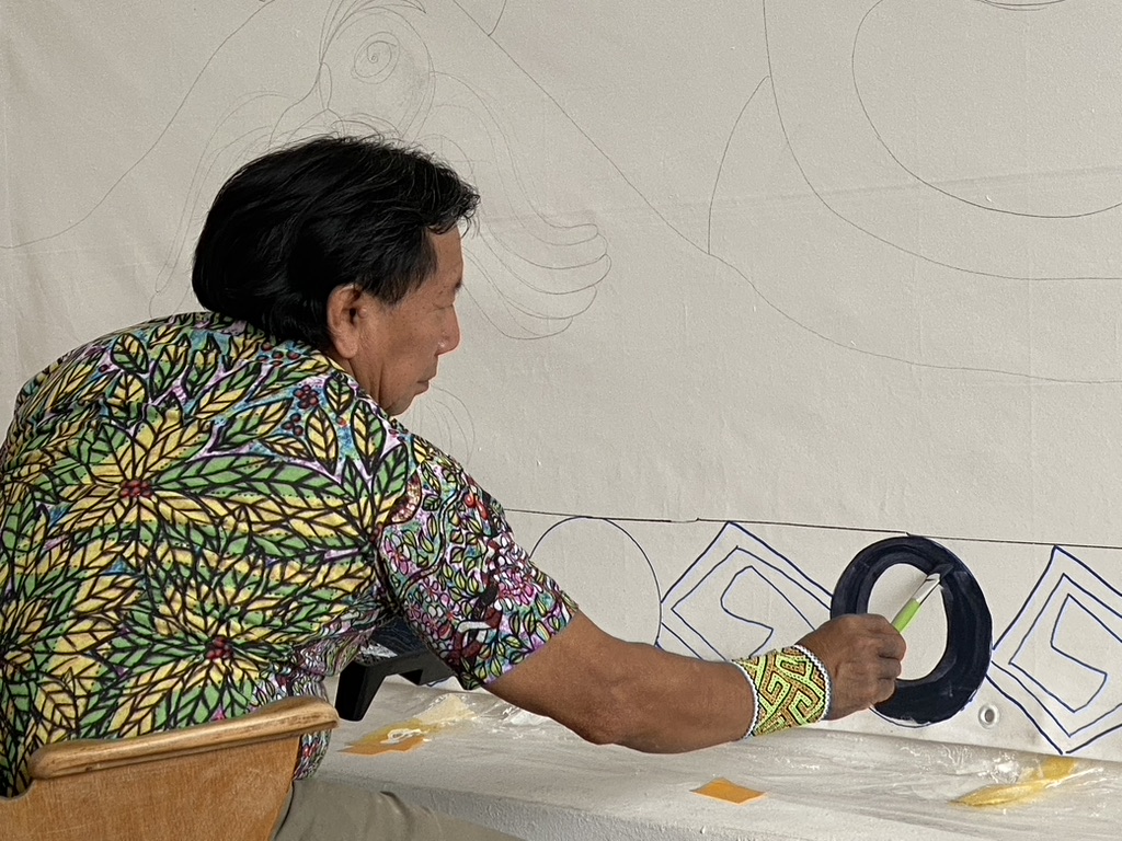 MAHKU – Collective Painting- work in progress